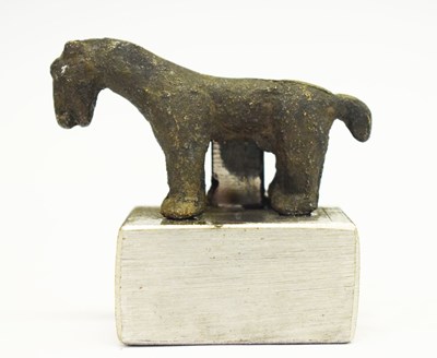 Lot 404 - Bronze Age votive figure of a horse