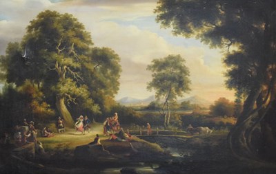 Lot 544 - 19th Century Italian School - Landscape