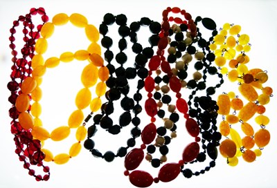 Lot 84 - Collection of various bead necklaces