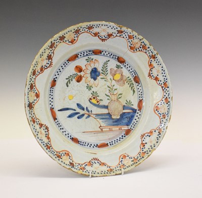 Lot 442 - 18th Century English Delftware dish
