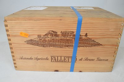 Lot 649 - Falletto di Bruno Giacosa Barolo Falletto Vigna Le Rocche Riserva, 2001, Barolo, Piedmont