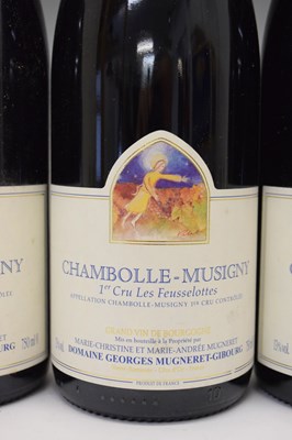 Lot 566 - George Mugneret-Gibourg Chambolle Musigny 1er Cru Les Feusselottes, 2015, Côte de Nuits, Burgundy