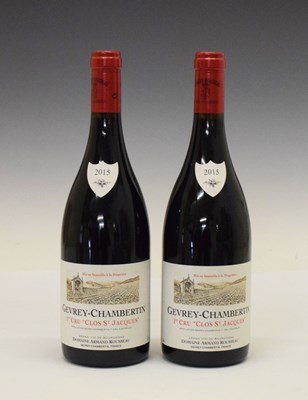 Lot 567 - Armand Rousseau Gevrey-Chambertin 1er Cru Clos St Jacques, 2015, Côte de Nuits, Burgundy