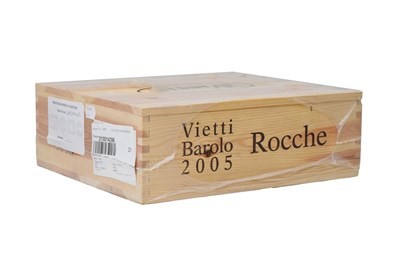 Lot 598 - Vietti Barolo Rocche 2005, Barolo, Piedmont