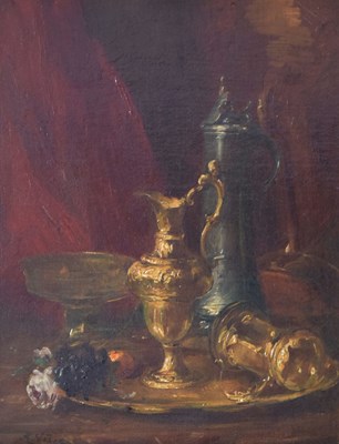 Lot 547 - Antoine Vollon, (French, 1833-1900) - Oil on canvas