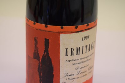 Lot 591 - Domaine Jean-Louis Chave Ermitage 'Cuvée Cathelin', 1998, Hermitage, Rhône
