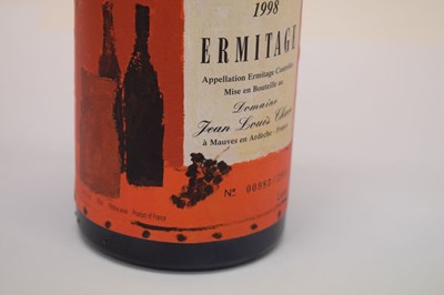 Lot 592 - Domaine Jean-Louis Chave Ermitage 'Cuvée Cathelin', 1998, Hermitage, Rhône