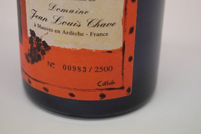 Lot 592 - Domaine Jean-Louis Chave Ermitage 'Cuvée Cathelin', 1998, Hermitage, Rhône
