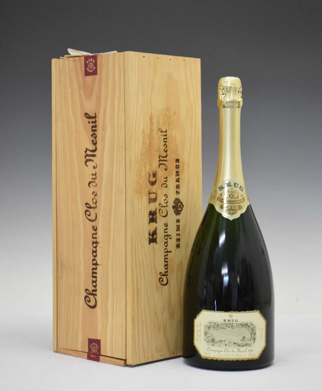 Lot 761 - Krug Champagne Clos du Mesnil, Brut Blanc de Blancs, 1985, Reims
