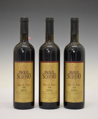 Lot 608 - Paolo Scavino Bric del Fiasc Barolo, 1990, Barolo, Piedmont