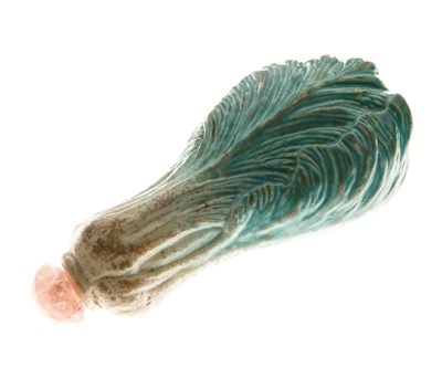 Lot 477 - Chinese 'baicai' snuff bottle