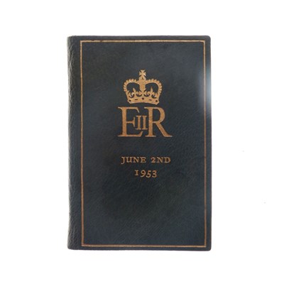 Lot 561 - Royal interest - Elizabeth II 1953 - The Queen's Message miniature book