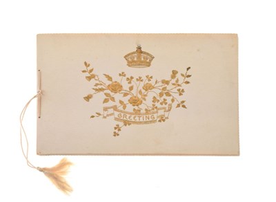 Lot 188 - Victorian Greetings Card