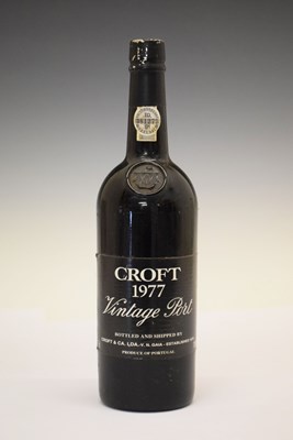 Lot 726 - Croft vintage port, 1977