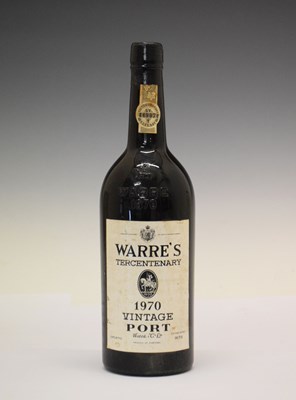 Lot 728 - Warre's Tricentenary vintage port, 1970