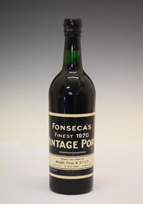 Lot 729 - Forseca's finest vintage port, 1970