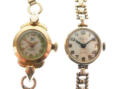 Lot 64 - Lady's 9ct gold cocktail watch