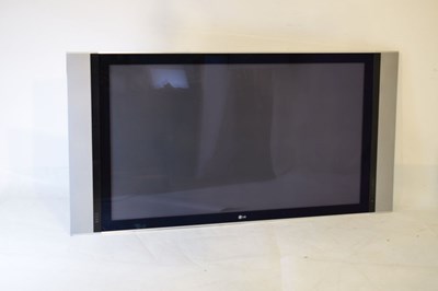Lot 646 - LG 60 inch television model RZ-60PY10
