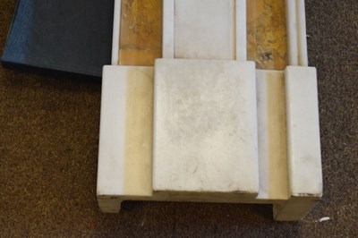 Lot 170 - Fine neoclassical style statuary marble chimneypiece or fireplace surround