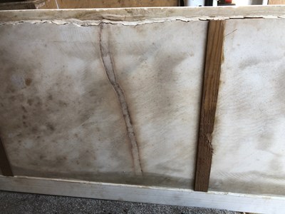 Lot 170 - Fine neoclassical style statuary marble chimneypiece or fireplace surround