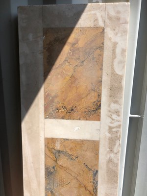 Lot 170 - Fine neoclassical style statuary marble chimneypiece or fireplace surround