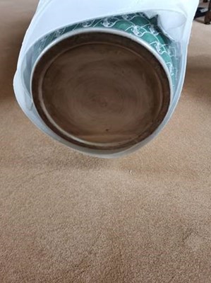 Lot 282 - Large pair of Chinese porcelain floor-standing vases