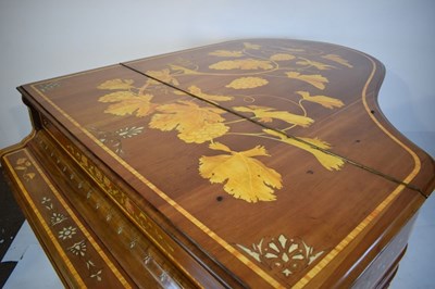 Lot 521 - Steinway & Sons - Late 19th Century decorated mahogany 'Patent Grand Piano', No. 42003, c. 1880