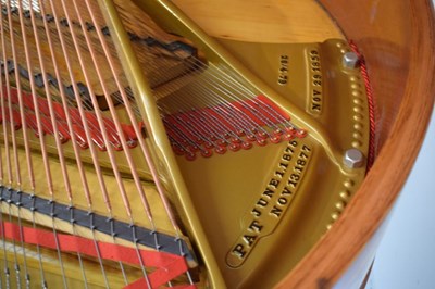 Lot 521 - Steinway & Sons - Late 19th Century decorated mahogany 'Patent Grand Piano', No. 42003, c. 1880