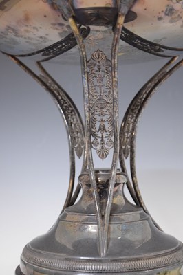 Lot 343 - F1 Interest - Silver plated trophy awarded for Damon Hill's second place position in the 1997 Hungarian Grand Prix