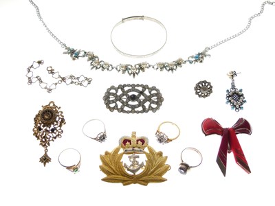 Lot 53 - Small quantity of costume jewellery