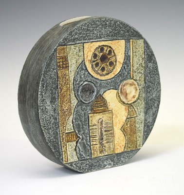 Lot 657 - Troika Pottery wheel vase