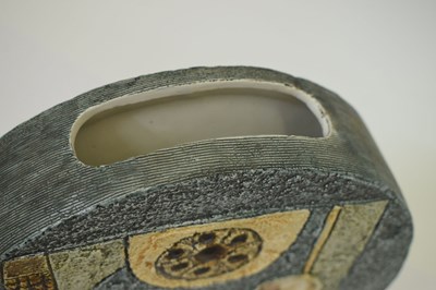 Lot 657 - Troika Pottery wheel vase