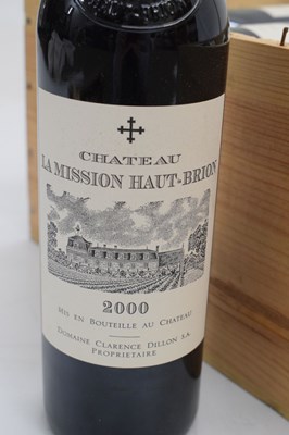 Lot 758 - Domaine Clarence Dillon Chateau La Mission Haut-Brion Grande Cru Classe, 2000, Pessac-Léognan, Bordeaux