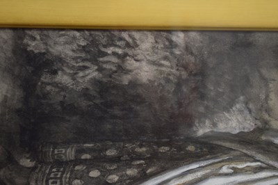 Lot 537 - Frank Dicksee - Watercolour - 'The Arrow of the Lord's Deliverance'