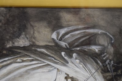 Lot 537 - Frank Dicksee - Watercolour - 'The Arrow of the Lord's Deliverance'