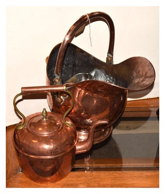 Lot 669 - Iron fire basket and fireguard