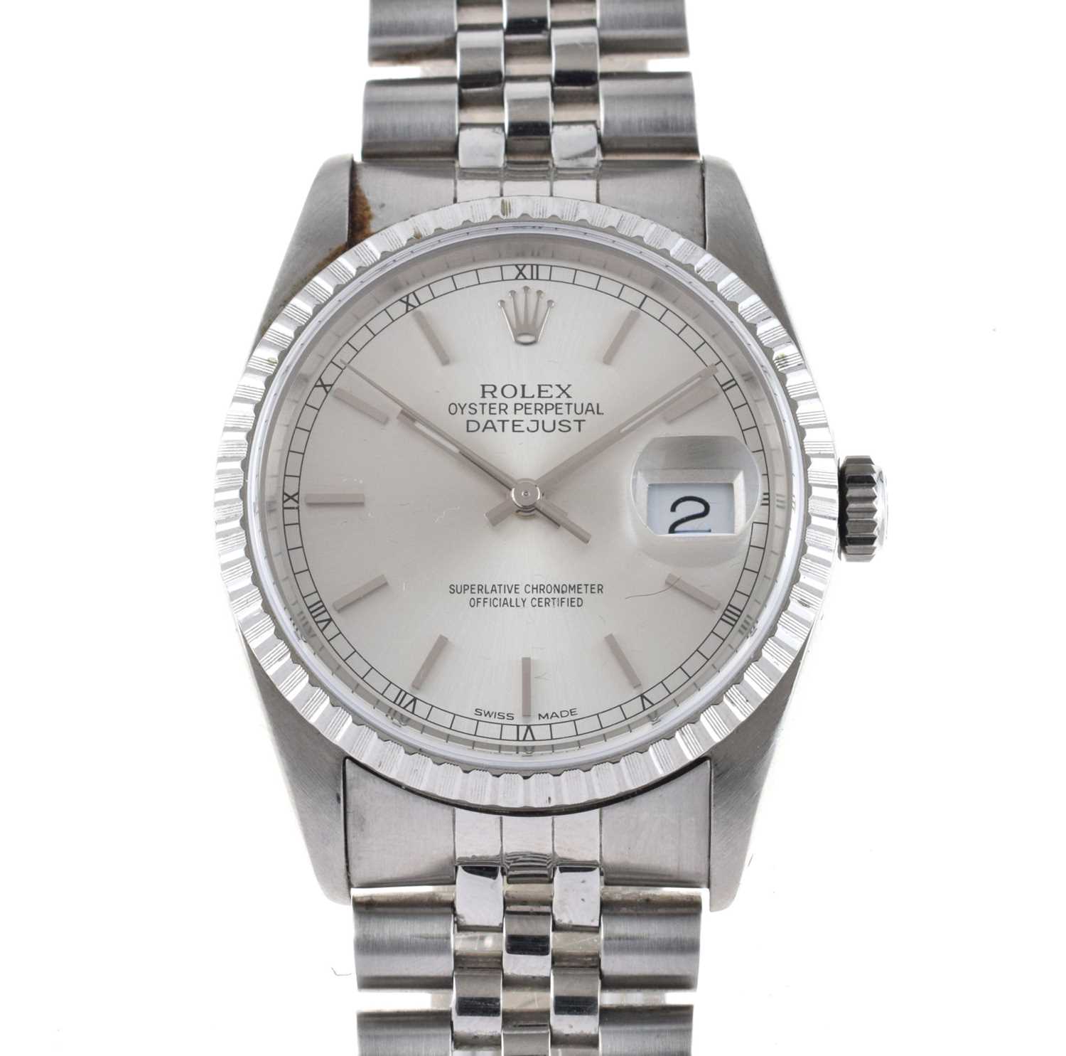 Lot 71 - Rolex - Gentleman's Oyster Perpetual Datejust wristwatch