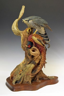 Lot 300 - Large Wildlife Art Ltd. resin model of a bird of prey