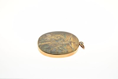 Lot 290 - Enamel and gold devotional pendant, possibly Italian, circa 1550-1600