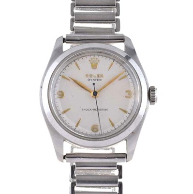 Lot 72 - Rolex - Gentleman's Oyster stainless steel wristwatch