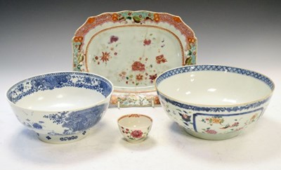 Lot 494 - Chinese Canton Famille Rose porcelain bowl