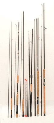 Lot 380 - Six modern fishing rods