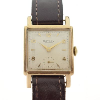 Lot 146 - Rotary - Gentleman's vintage 9ct gold cased wristwatch