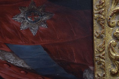Lot 526 - English School, late 18th century - Oil on panel - George Brudenell