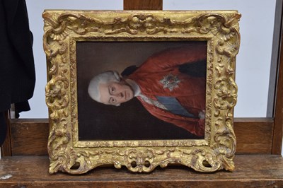 Lot 526 - English School, late 18th century - Oil on panel - George Brudenell