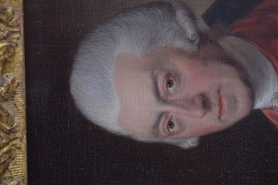Lot 526 - English School, late 18th century - Oil on panel - George Brudenell