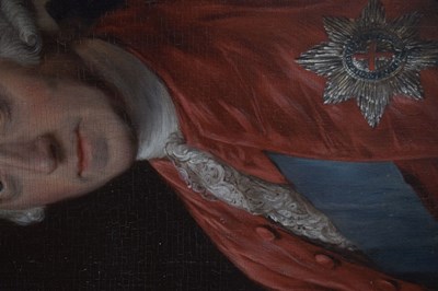 Lot 526 - English School, late 18th century - Oil on panel - George Brudenell