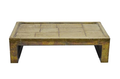 Lot 627 - Rodolfo Dubarry, Marbella - Brass coffee table