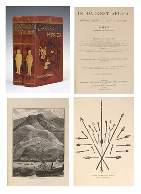 Lot 355 - Stanley, Henry Morton - In Darkest Africa, vols. I & II