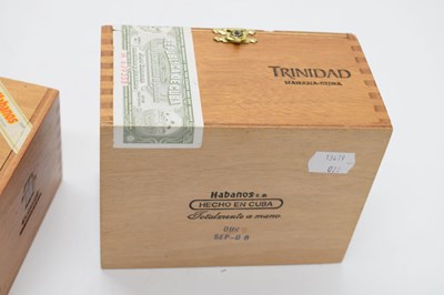 Lot 735 - Trinidad Robustus T, Reyes, Coloniales, etc, Habana Cigars
